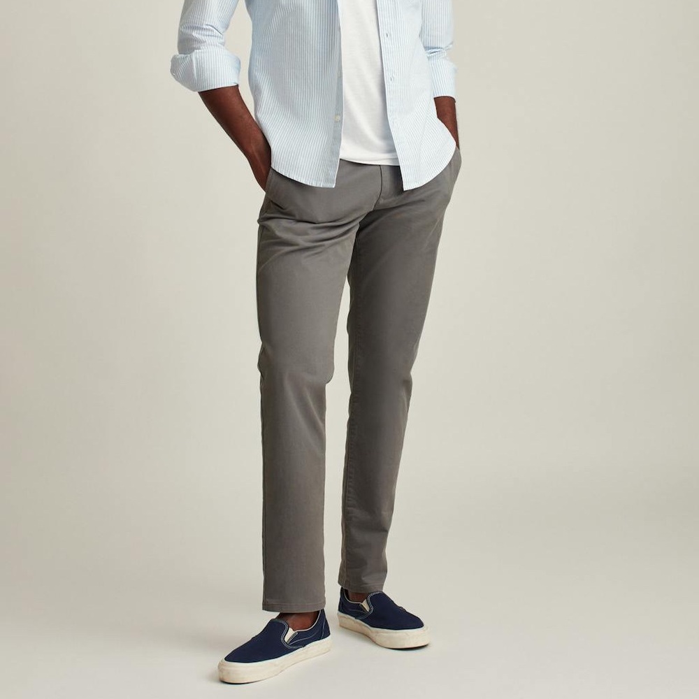 Bonobos Stretch Wash Men's Chino Slim Pants in Graphites 32x34